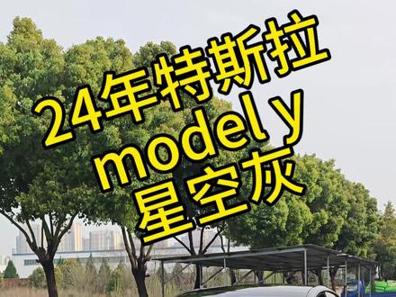 个人觉得最好看的特斯拉颜色,时尚百搭#特斯拉modely #新能源二手车 #dou是好车