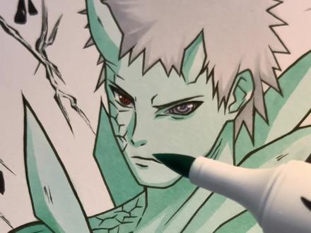 现在的我 是第二个“六道仙人”!@威思立 Touch Wisley
#六道带土 #威思立三代马克笔 #手绘 #火影忍者 #宇智波带土