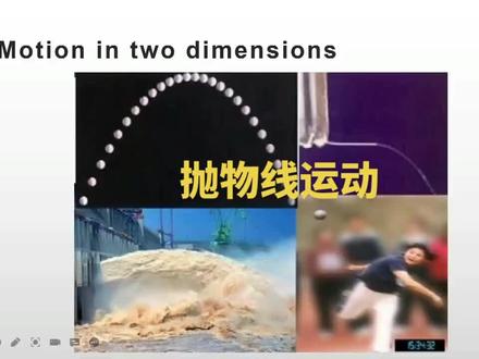 【CIE As 物理】抛物线运动分析