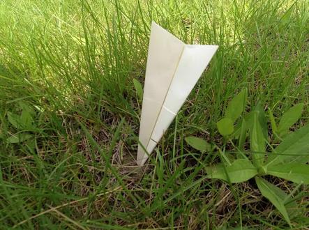 滑翔式强硬短标枪#折纸 #纸飞机 #手工折纸