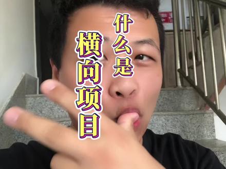 答网友问:么是横向?#横向项目