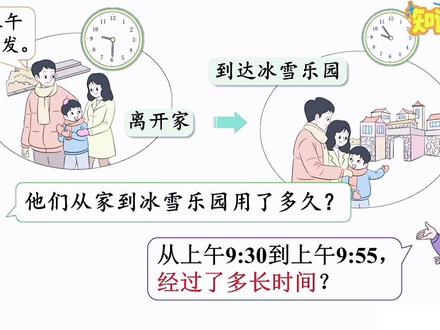 二年级下册数学【人教版新版】易错点难点细讲 认识时间【计算经过的时间】难点细讲