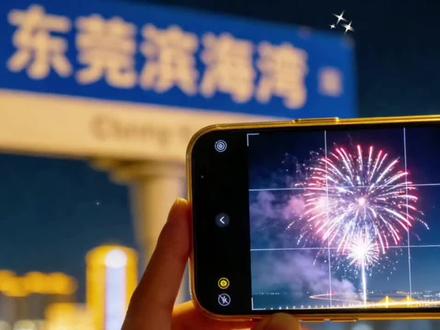 可惜你不在东莞长安,不然我想约你,今晚跨年夜一起去滨海湾看烟花。#烟花 #跨年倒计时 #东莞长安 #滨海湾 #跨年烟花照我先拍了