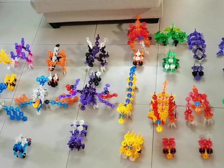 #雪花片#玩具#机器人#变形机器人#爆裂飞车 #小颗粒积木 #拼装玩具 #乐高积木 #拼积木 #手工制作 #创意手工 #乐高moc #颗粒积木 #雪花片