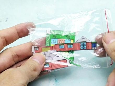 挑战做款趣味的樱桃小丸子,迷你小屋制作太有趣