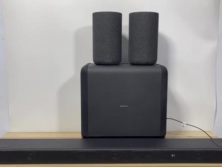 索尼HT-A5000条形音响音箱回音壁环绕立体声家庭影院杜比全景声
SONY A5000+sw5低音炮+rs5环绕