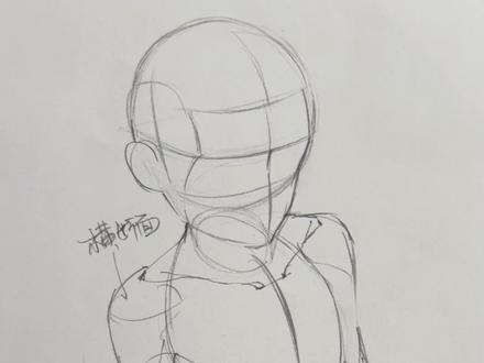 大透视不会画的看这里,俯视人体 #零基础学画画 #人体结构 #绘画教程 #大透视 #画画