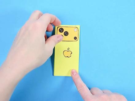 自制iPhone 17 Pro笔记本,动手试试吧! #自制笔记本 #创意手工 #手工diy