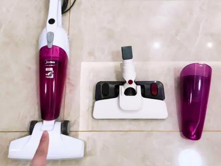 美的吸尘器配件怎么换?一秒钟搞定#美的吸尘器 #美的吸尘器配件 #洗地机 #扫地机器人