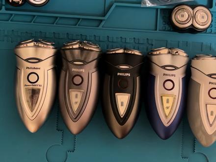 飞利浦HQ6075.6090.6095.9070.9080.9090,三分钟学会换浮动圈 #刮胡刀 #拆解