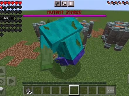 我的世界addon推荐:变成突变僵尸! #mc不灭 #制作不易 #我是世界 #我是世界玩家 #万年一更 #游戏