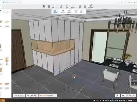 酷家乐转角鞋柜与餐边柜如何制作呢?超级详细的教学视频来啦#全屋定制衣柜橱柜 #酷家乐教学
