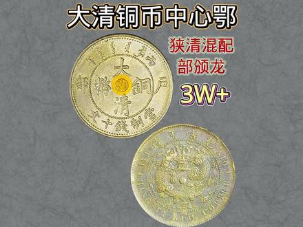 清字这样写的中心鄂,价值3W #铜元 #铜板 #古钱币知识 #古币 #古钱币收藏 #古钱币 #钱币爱好者