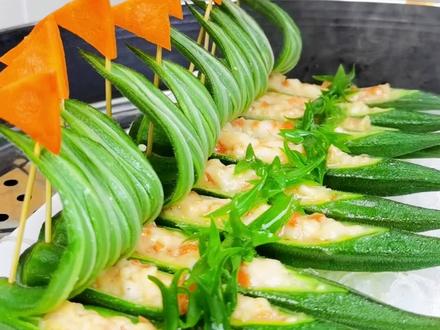 年夜菜《一帆风顺》来啦,没想到虾滑和秋葵的搭配这么好吃,营养价值超高,寓意又好,㊗️大家一切都一帆风顺,必须安排起来呀#家常菜 #美食 #自己动手丰衣足食 #创作者中心 #创作灵感