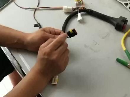 编码器调线正确方法#电动汽车配件