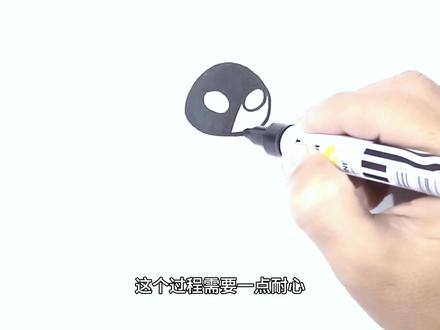 今天我们来画《机器人总动员》中的伊芙! #简笔画 #儿童简笔画 #简笔画教程 #亲子简笔画 #手绘教程