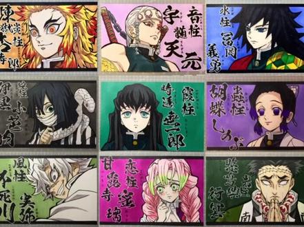 九天画九柱🤭#鬼灭之刃 #九柱 #九柱台词 #马克笔手绘