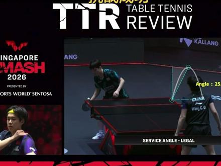 王楚钦和张禹珍八进四的比赛中,裁判又又又判罚咱王楚钦发球违规 2月28日新加坡大满贯,裁判又又又判罚王楚钦一分违规发球,王楚钦鹰眼挑战成功,说过了,王楚钦就是教科书,封神!#王楚钦#鹰眼挑战 #新加坡大满贯 #国乒 #比赛现场