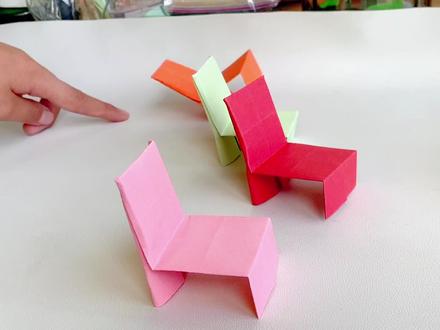 你会折弹跳的小椅子吗?只需要简单几步,快给孩子折一个吧!#折纸 #折纸教程 #亲子手工 #手工 #手工diy