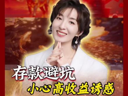 存款避坑,小心高收益诱惑#银行存款#避坑 #老百姓关心的话题