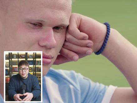 哈兰德和他的未婚妻伊莎贝尔 #哈兰德 #曼城 #足球人物