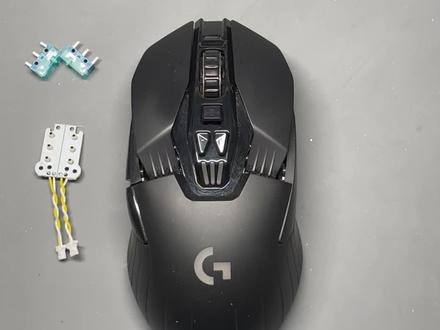 罗技G903更换左右热插拔微动小板教程