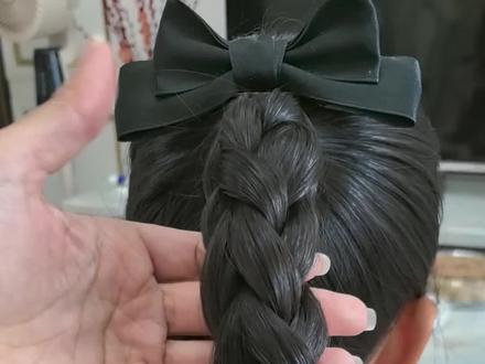 立体双层麻花辫来啦#编发简单易学 #编发教程 #儿童日常编发