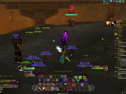 正式服恶魔术的英雄天赋!帅! #魔兽世界