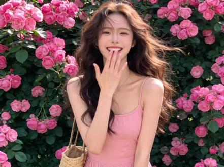 粉色浪漫写真AI指令来了 #豆包p图 #豆包ai #豆包出大片有两把刷子 #粉色浪漫写真 #氛围感