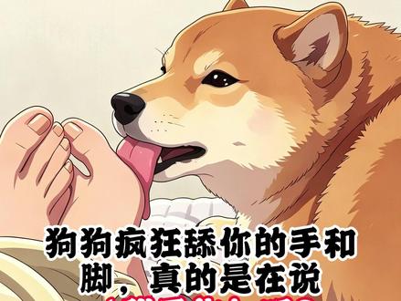狗狗疯狂舔你的手和脚,真的是在说‘我爱你’吗? 狗狗疯狂舔你的手和脚,真的是在说‘我爱你’吗?#热点小助手 #上热门🔥 #狗狗 #养宠人