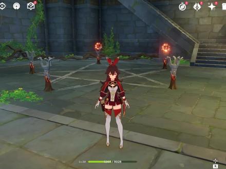 原神天遒谷二层火把顺序