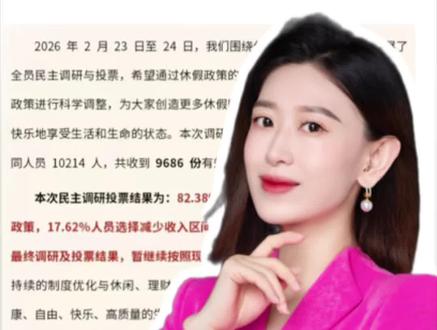 炸了!胖东来万人投票,8成人拒降薪增假!打工人看完破防了 #胖东来 #降薪增假 #热议 #热点话题