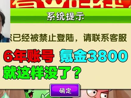 庄先森:6年账号,氪金3800元,就这样没了?