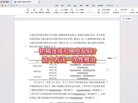 初稿连续引用总乱码?这个方法一次性根治 #宏智树AI #大学生 #初稿 #毕业季 #毕业论文
