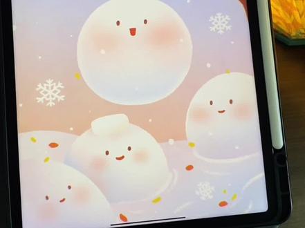 冬至大如年 人间小团圆🥟你们吃饺子还是汤圆? #今日冬至 #艺术在抖音 #画出冬至团圆味 #节气插画 #procreate绘画 @DOU+小助手 @抖音小助手