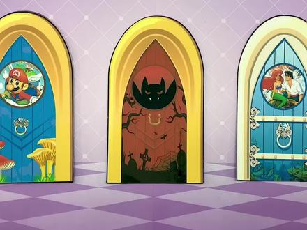 小马宝莉 紫悦 云宝 马里奥和密室逃脱衣橱- DIY纸娃娃#手工 #手工diy #小马宝莉 #超级玛丽 #芭比娃娃手工 #马里奥 #换装公主日记 #纸娃娃手工 #玩具故事 #抖音创作者广告分成计划