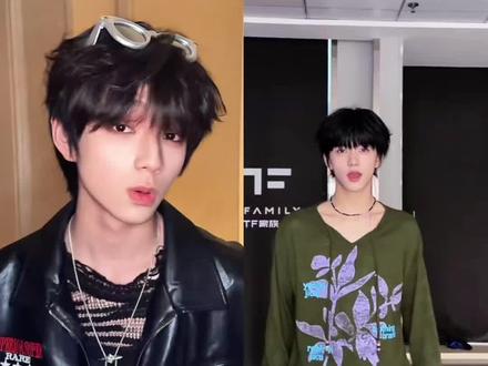 姐姐平时都化这么浓的妆吗~#王橹杰 #张函瑞 #橹瑞 #绿茶摇 #fyp