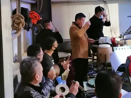 河南豫剧一团,袁门外三声炮。司鼓:栗毅 板胡:冯勇#河南豫剧 #戏曲打击乐 #戏曲锣鼓