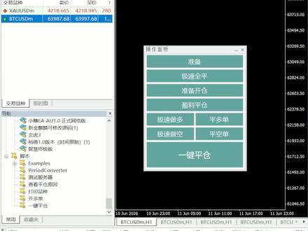 MT4实现快速开仓和平仓 #MT4 #MT5