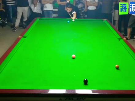 二宝当年那一场斯诺克大战#郑宇伯 #曹宇鹏 #斯诺克