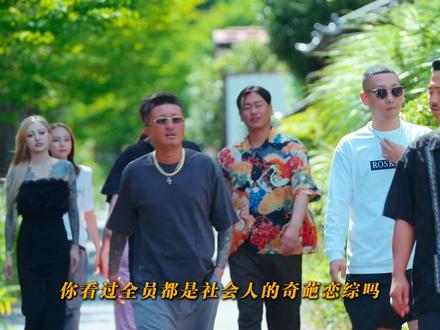 你看过全员都是社会人的奇葩恋综吗? #日本恋综 #综艺