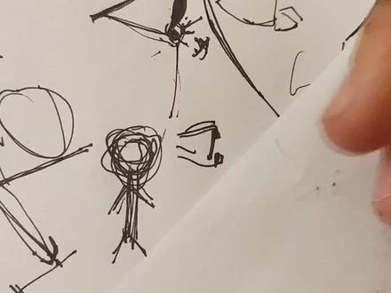 #科普冷知识 #画画 #绘画技巧 人脑会自动选择看到更多东西的眼睛的图像