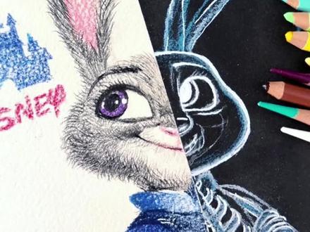 兔子警官朱迪来喽!迪士尼和X光版!
#艺术在抖音 #画出你的动物城朋友 #疯狂动物城 #朱迪尼克