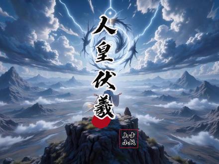 人皇伏羲,我们带着指引文明的任务降临此地! #伏羲 #神话故事