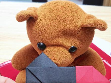 戴紧箍咒之小熊版#折纸 #戴紧箍咒 #创意手工