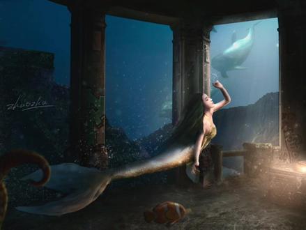 神秘海域-深海女王
有请下一位
#水下摄影 #创作灵感 #美人鱼 #潜水女孩 #PS合成