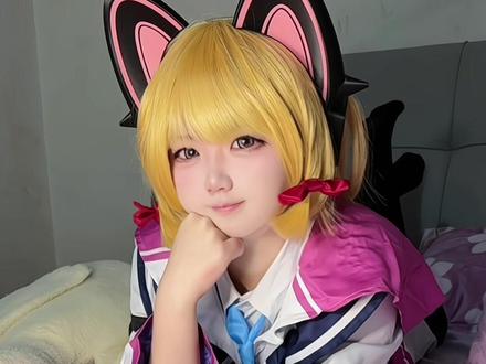 你很会打吗?原来是个小瘪三啊 #才羽桃井 #小桃#蔚蓝档案#抽象#我要验牌