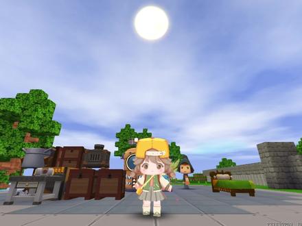 蜜糖迷你世界:荒岛求生07开始建房子啦,先做一个花园篱笆墙! #迷你世界 #迷你世界蜜糖 #迷你世界生存