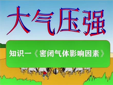 【密闭气体气压影响因素】#中考 #初中物理 #物理知识点总结 #肖掌门物理 @DOU+小助手 @抖音小助手