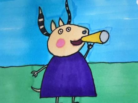 小猪佩奇简笔画运动会#创作灵感 #想象力 #简笔画 #育儿 #益智玩具 #动画片 #萌知计划